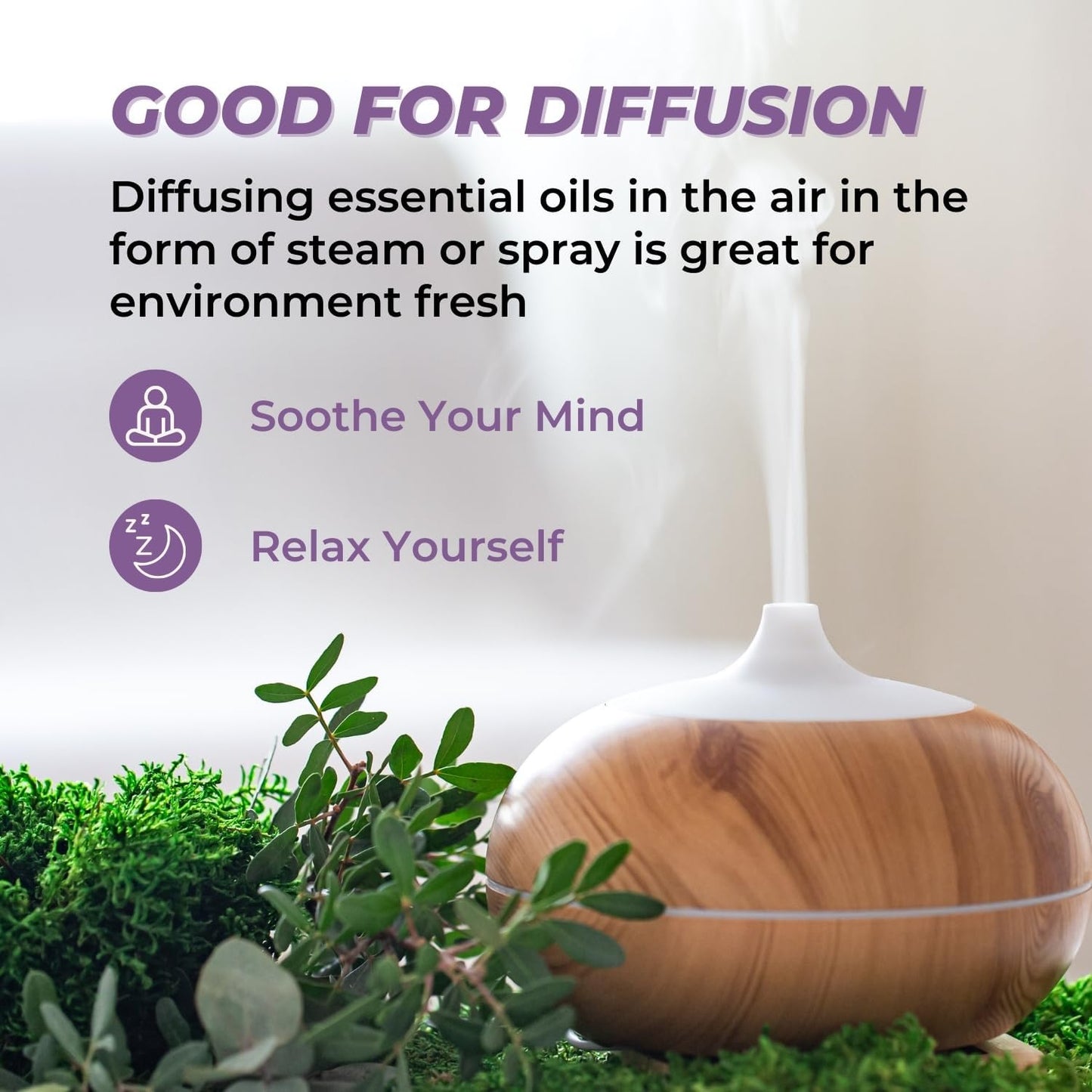 Benatu Essential Oils Set (Tea Tree Lavender Eucalyptus) for Home, Organic Relax Scent Aromatherapy Gift for Women and Men, Natural Fragrance for Skin Care, Body Topical Massage, Diffuser 3 Packs