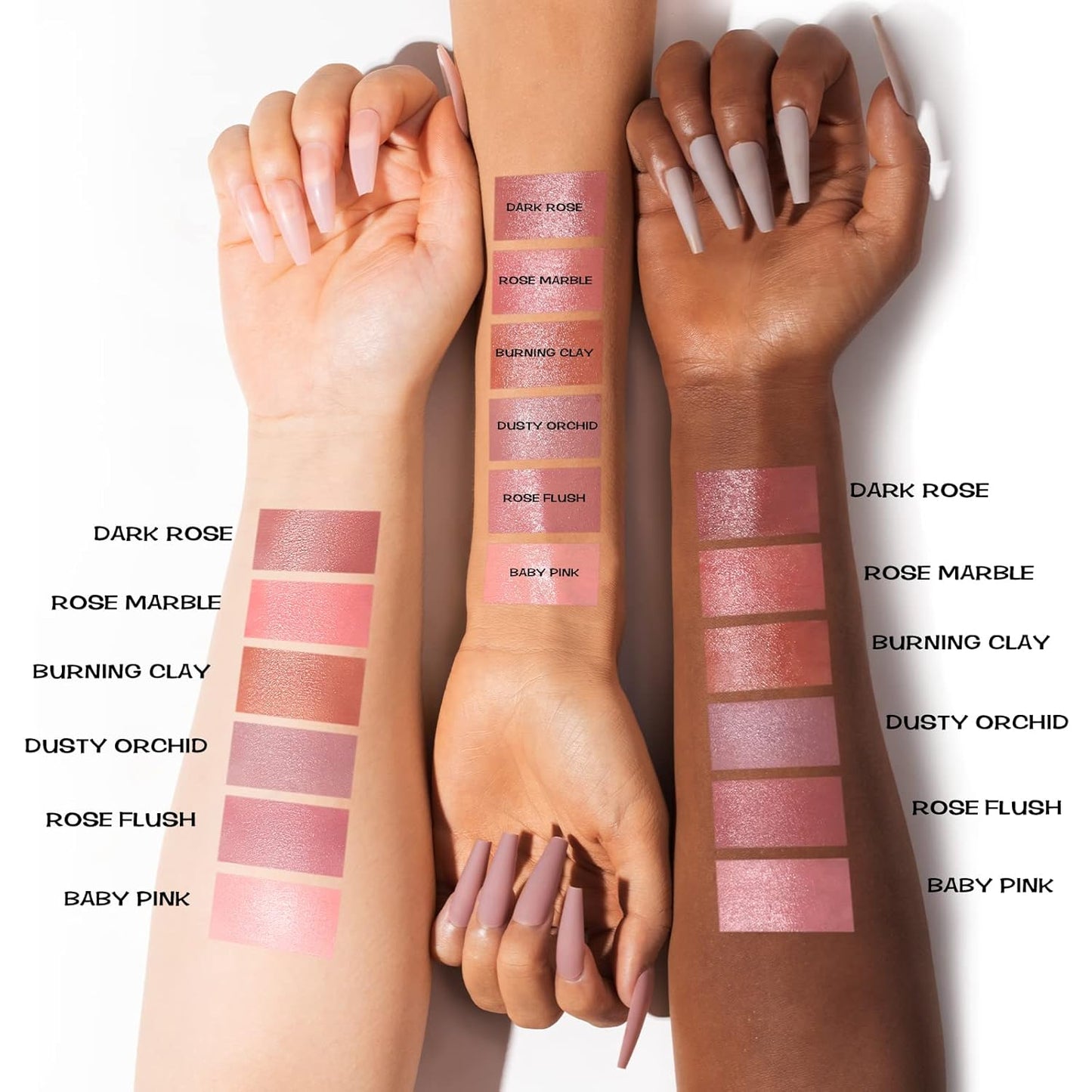 FOCALLURE Cream Blush Makeup,Buildable Blush Stick for Cheeks,Matte and Dewy Finish,Long Wearing,Easy Application,Lightweight Multi Stick,BABY PINK