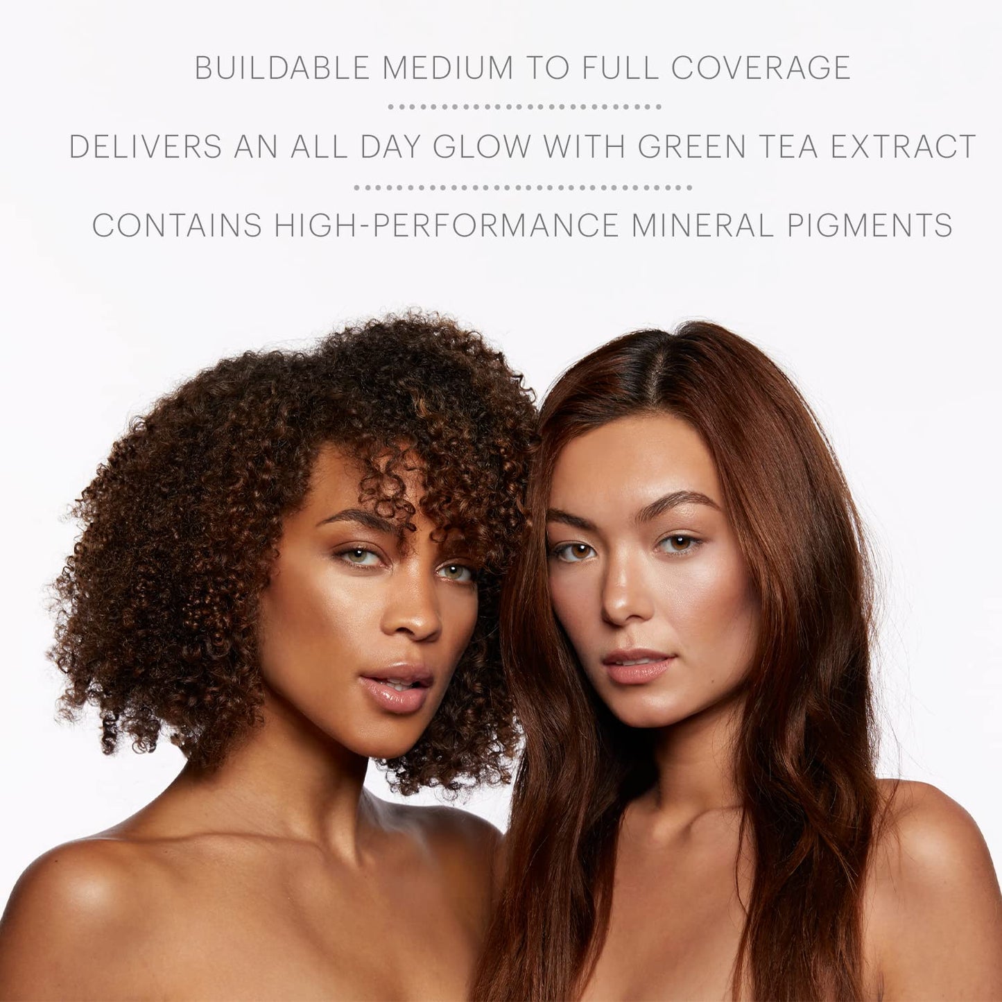 Glo Skin Beauty Satin Cream Foundation Makeup for Face, Natural Light - Full Coverage, Semi Matte Finish, Conceal Blemishes & Even Skin Tone