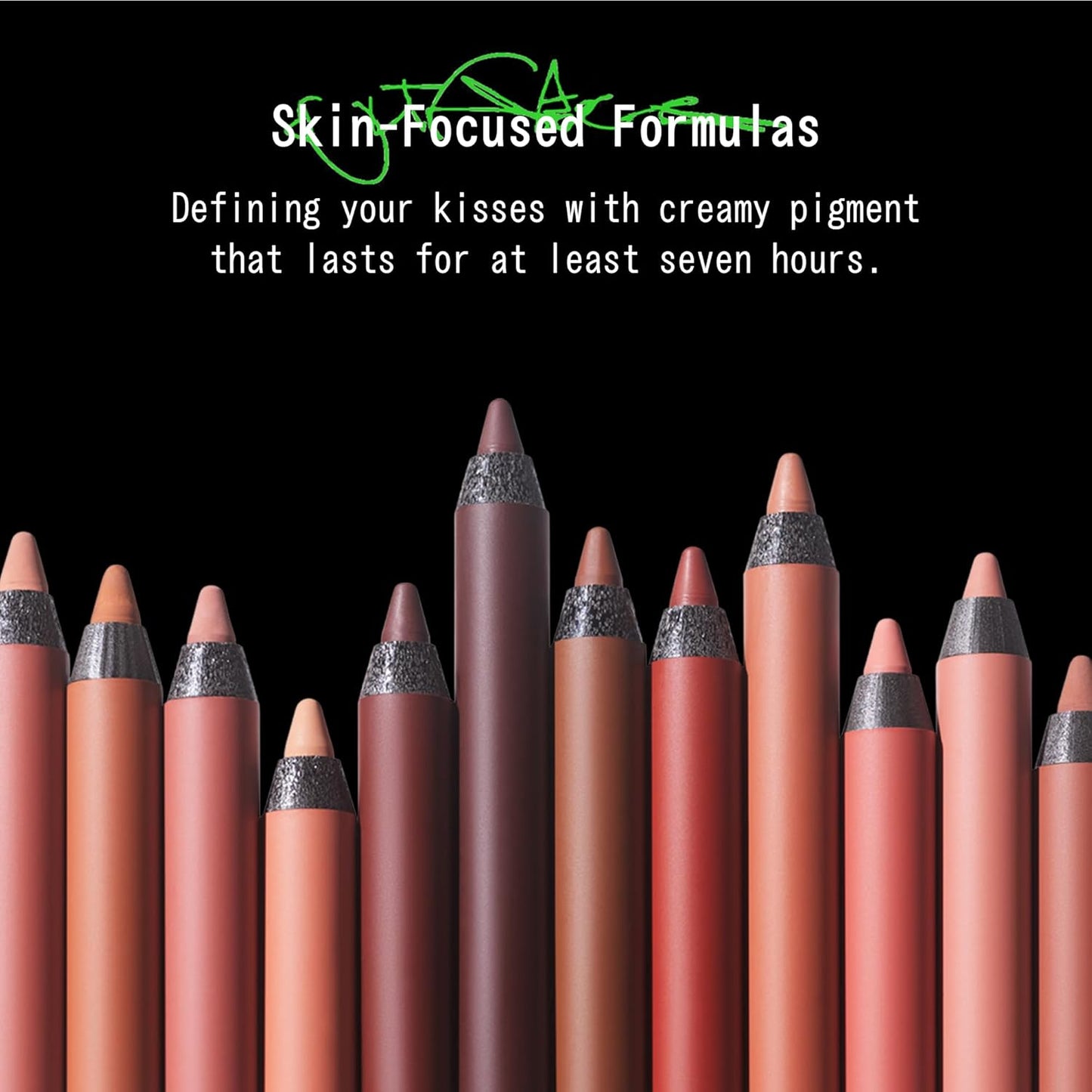 about-face Matte Fix Lip Pencil 4Ever Flame – Long-Wear, Creamy Matte Lip Liner with Hyaluronic Acid & Vitamins C & E – Vegan, Cruelty-Free, Clean Beauty – 0.042 oz (Cherry Red)