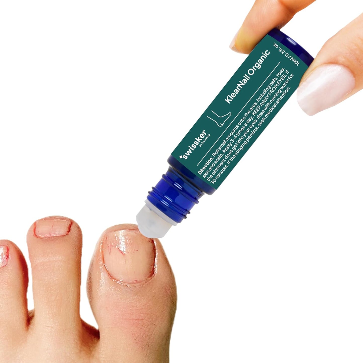 Swissklip Medi-Care Toenail Stick I KlearNail Treatment | Natural Solution for Healthy Nails I Suitable For Foot, Toe, and Fingernail I For Brittle Toenails – 10ml / 0.3 Fl. Oz. Pack 3 - Made in USA