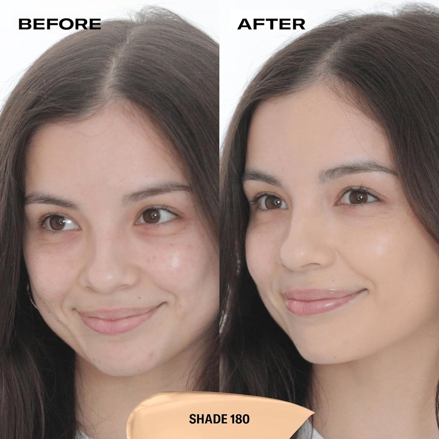 Youthforia Date Night Skin Tint Serum Foundation, Light-Medium Coverage, Hydrating Formula, Vegan & Cruelty-Free, 180 Light - Neutral with Warm Undertones