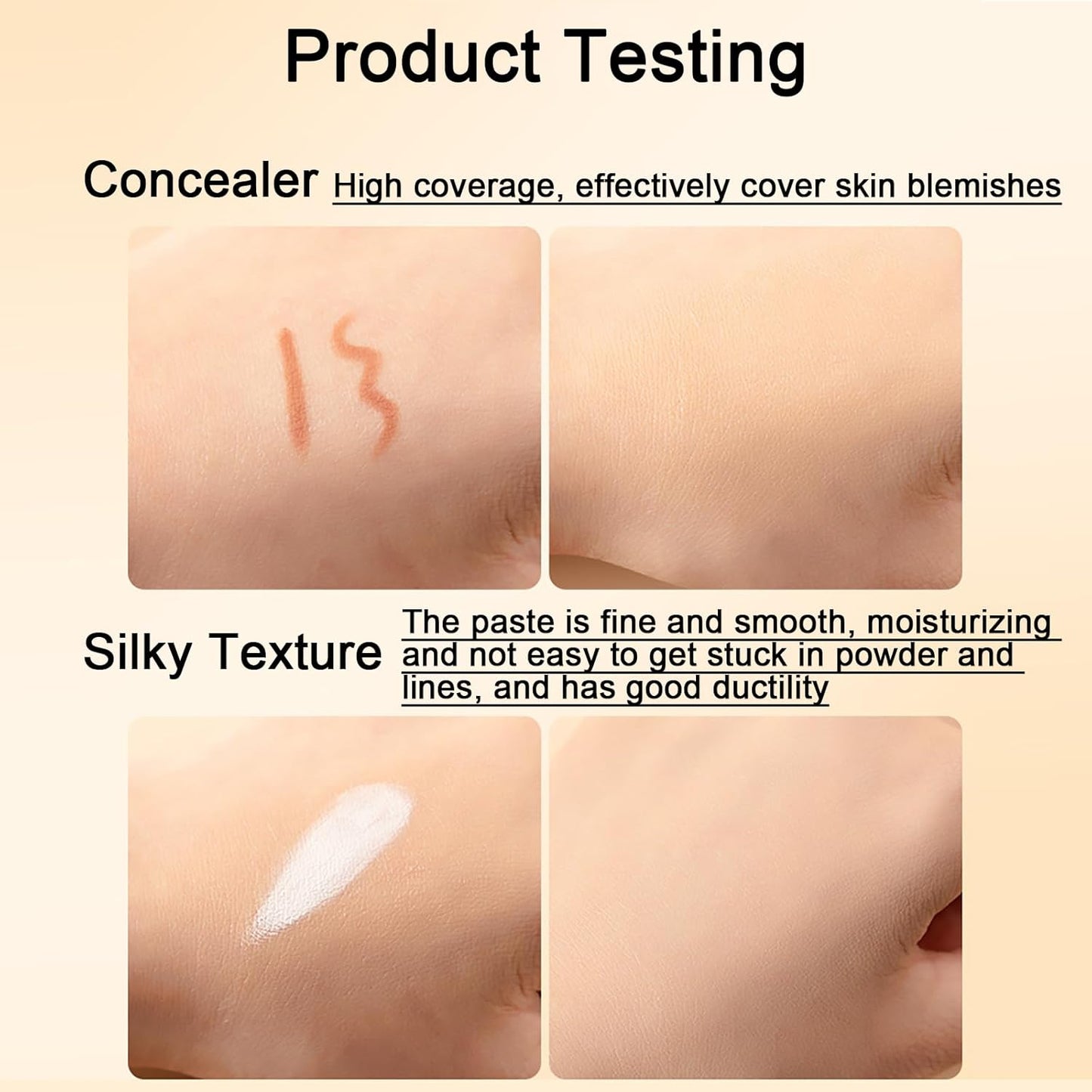 16 Color Corrector Concealer Foundation Palette Cream Set, Orange Green Peach Color Correcting Camouflage Makeup Cream Contour Palette with 11Pcs Makeup Brush Kit for Dark Circles Dark Spots