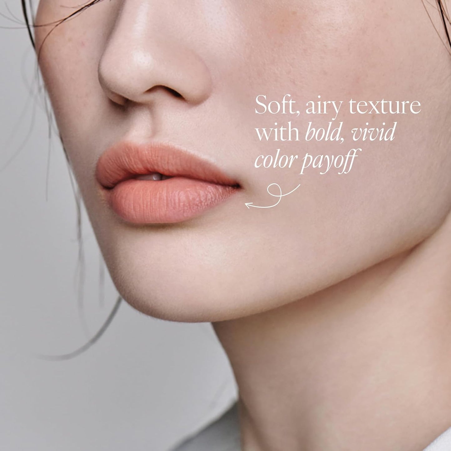 AIR LIPS 803 NUDE BEIGE, Lip & Cheek, Natural Soft Matte Finish & Buildable, Airy Formula (1.2g, 0.003 oz.)