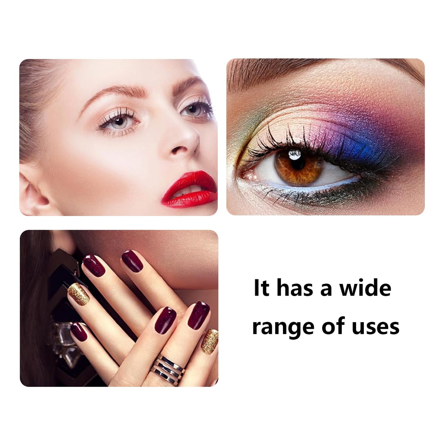 2 Pcs Professional Cream and Lip Makeup Mixing Palette with Spatula Foundation and Lip Palette Set for Travel