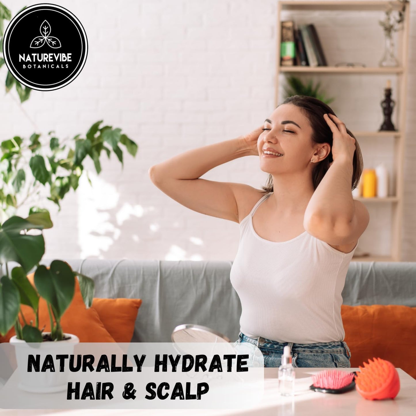 Naturevibe Botanicals Lavender Water 32 Ounces | 100% Pure and Natural | Great for Skin Care and Hair Care