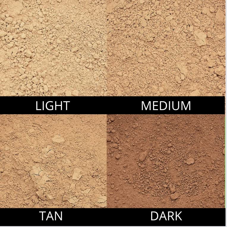 Serious Skincare BELLA ROSE PRO-MINERALS Loose Mineral Powder Makeup Foundation SPF 15 with Application Brush - Lightweight - Buildable Coverage - Luminous Matte Finish - Talc Free - 0.50 oz  - Medium