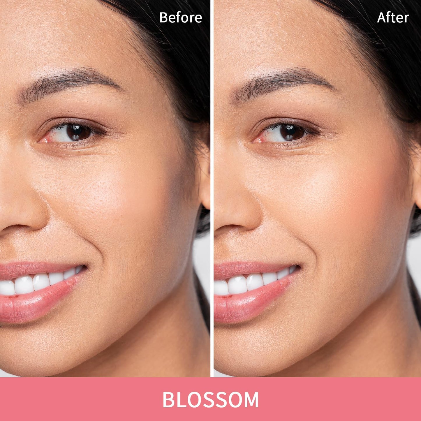 2Pcs Contour Stick Makeup，Cream Blush for Cheeks, Contour Stick + Blush Stick for Dewy Makeup Look，Long-Wear & Hydrating Formula | Contour Stick + Blossom Blush for Light to Light Medium…