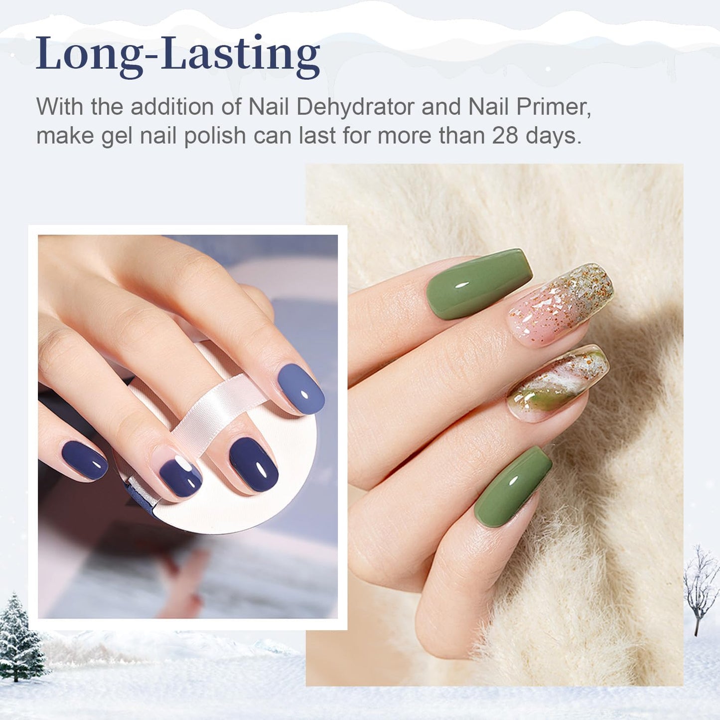 JODSONE 4 Bottles of 15 Capacities of Nail Dehydrator Nail Primer Base Top Coat Long Lasting and Easy to Apply Large Bottle