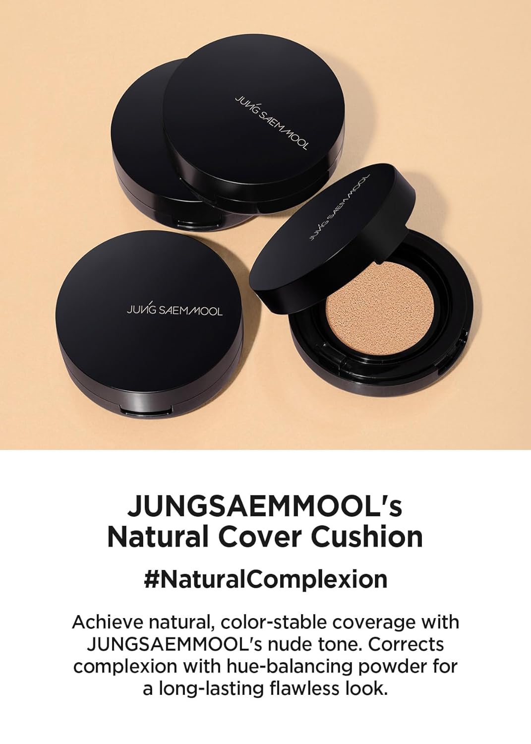 JUNG SAEM MOOL [JUNGSAEMMOOL OFFICIAL] Essential Skin Nuder Cushion Mini (N Light)