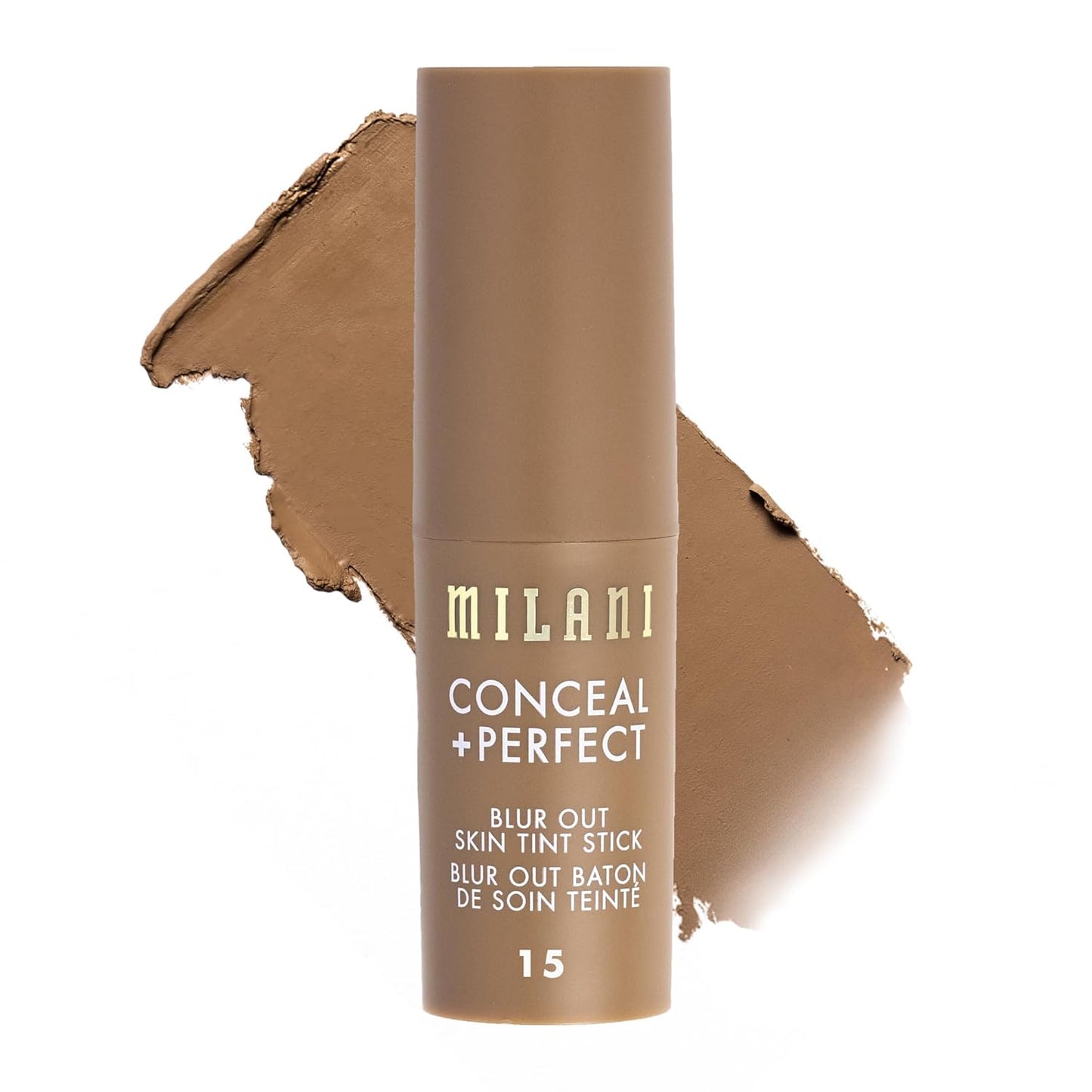 Milani Conceal + Perfect - Skin Tint Stick, Blur Out Tinted Moisturizer Makeup, Shade 015