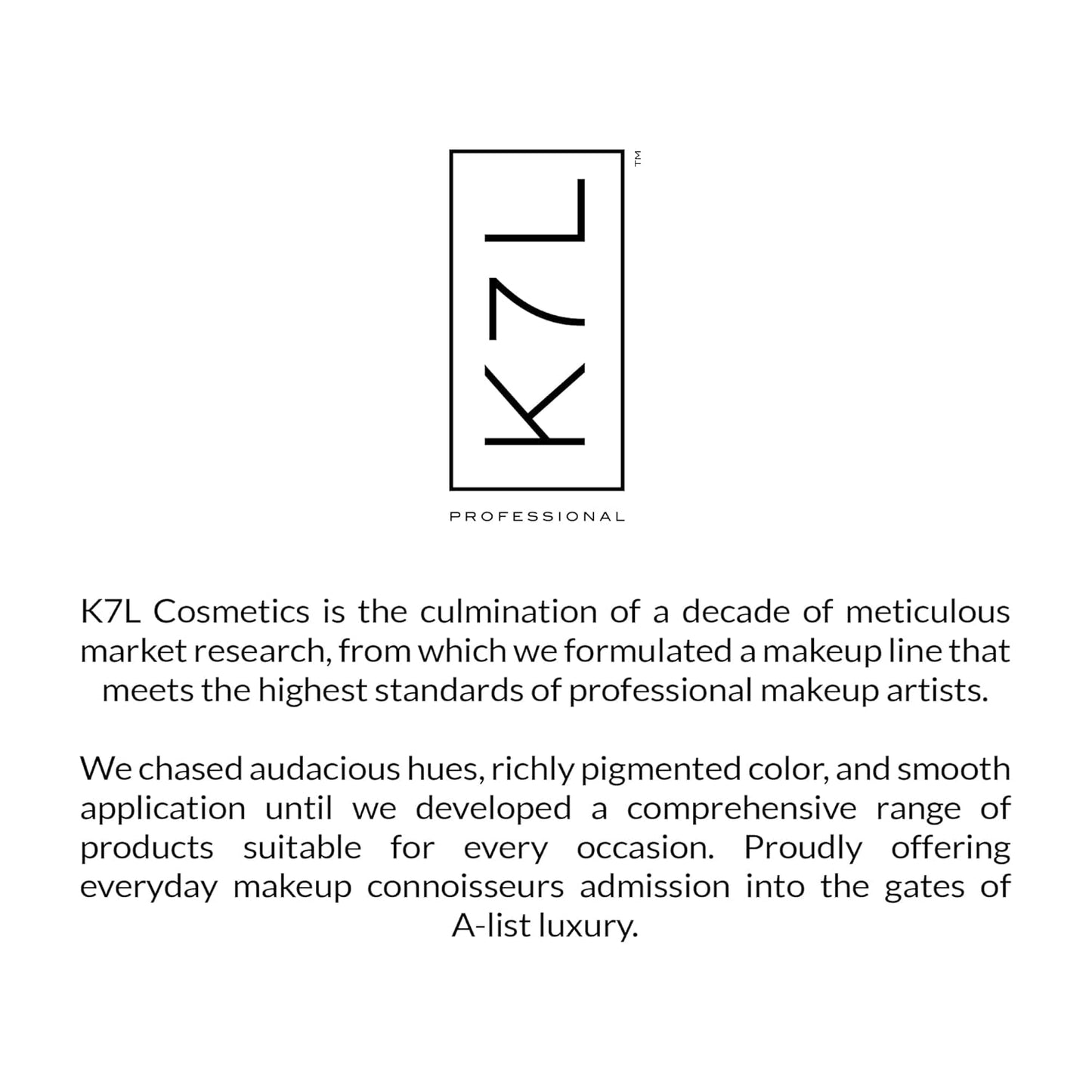 K7L Pink Lip Crayon (Vegan) - Waterproof and Smudge-Proof Cosmetics