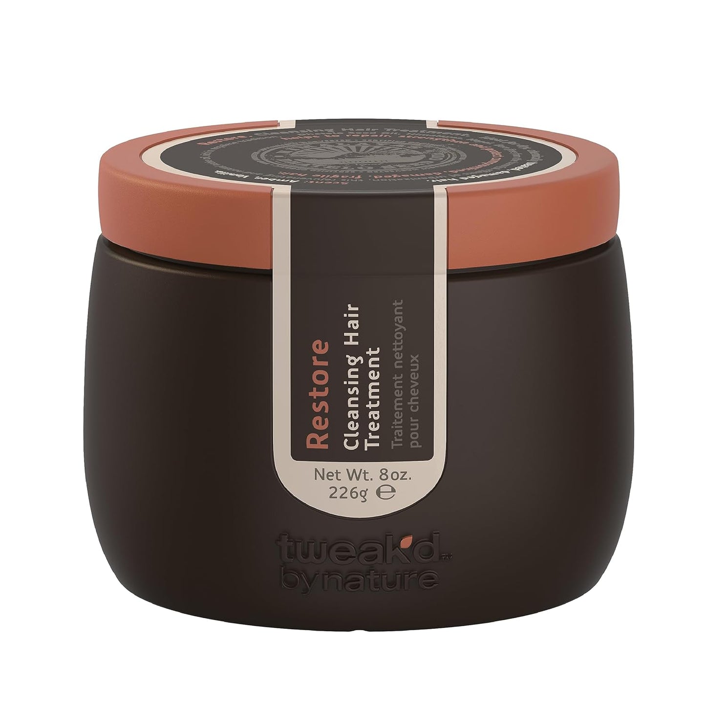 Tweak’d by Nature - Restore Cleansing Damaged Hair Treatment, Sulfate Free Conditioner for Damaged Dry Hair, Shampoo, Detangler, and Intensive Hydrating Solution and Shine Serum (8oz)