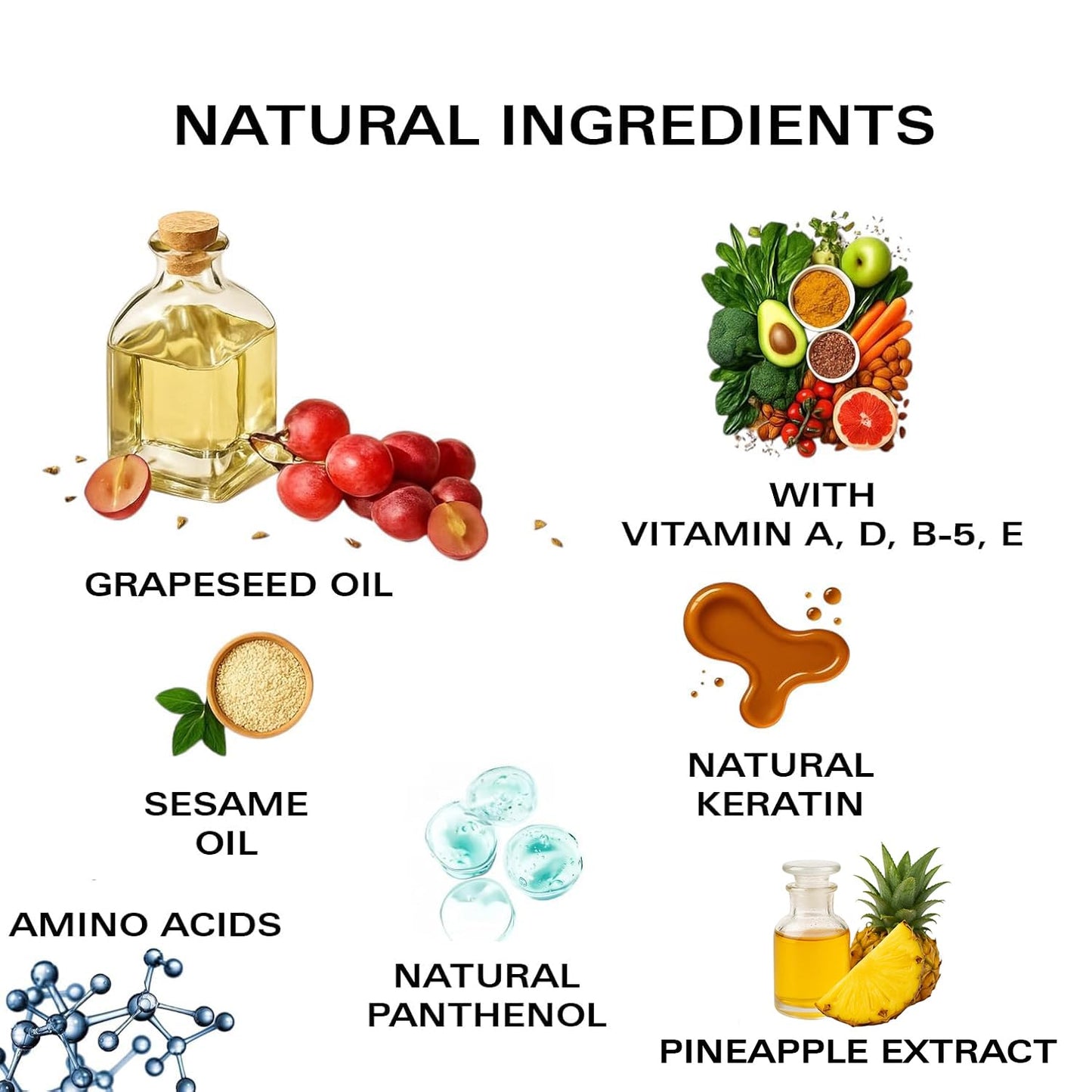 Nail Oil Cuticle Pen - Pineapple - Nail Strengthener & Growth Serum with Vitamin A, D, E, B5, Grapeseed & Natural Oils - Repair for Brittle, Peeling, Thin Nails - Twist Brush Pen