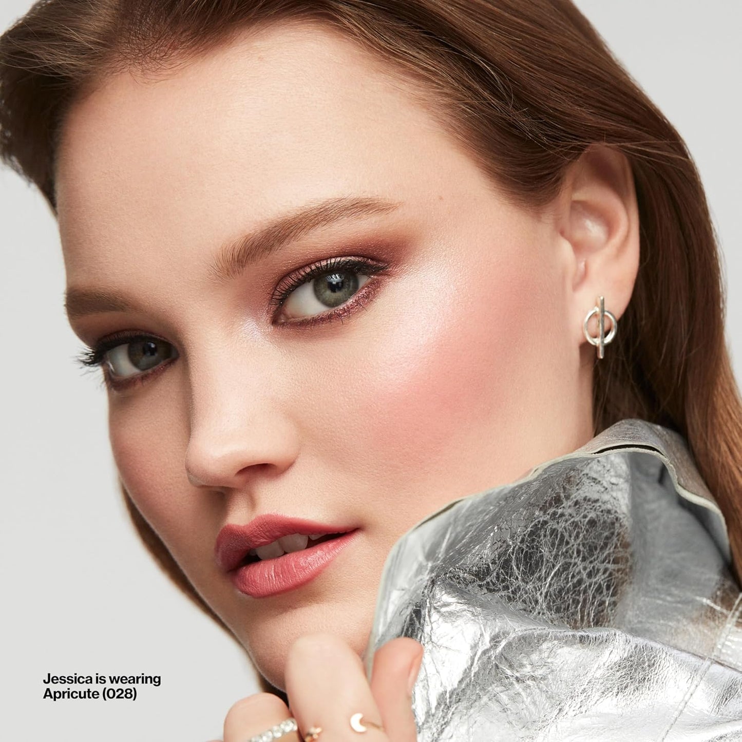 Revlon Blush, Powder Blush Face Makeup, High Impact Buildable Color, Lightweight & Smooth Finish, 004 Rosy Rendezvous, 0.17 oz