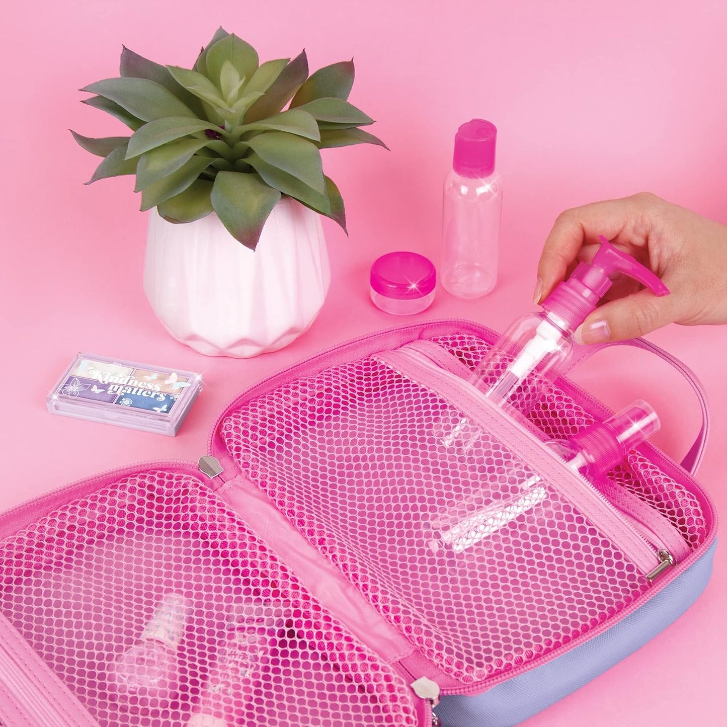 3C4G Make It Real Butterfly Away Travel & Cosmetic Set