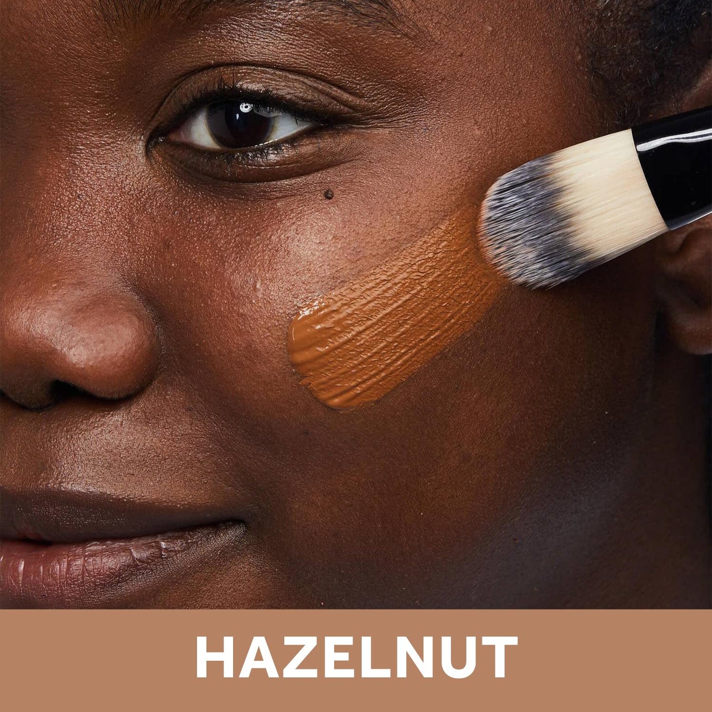 No7 Lift & Luminate Triple Action Serum Foundation - Hazelnut - Liquid Foundation Makeup with SPF 15 for Dewy, Glowy Base - Radiant Serum Foundation for Mature Skin (30ml)