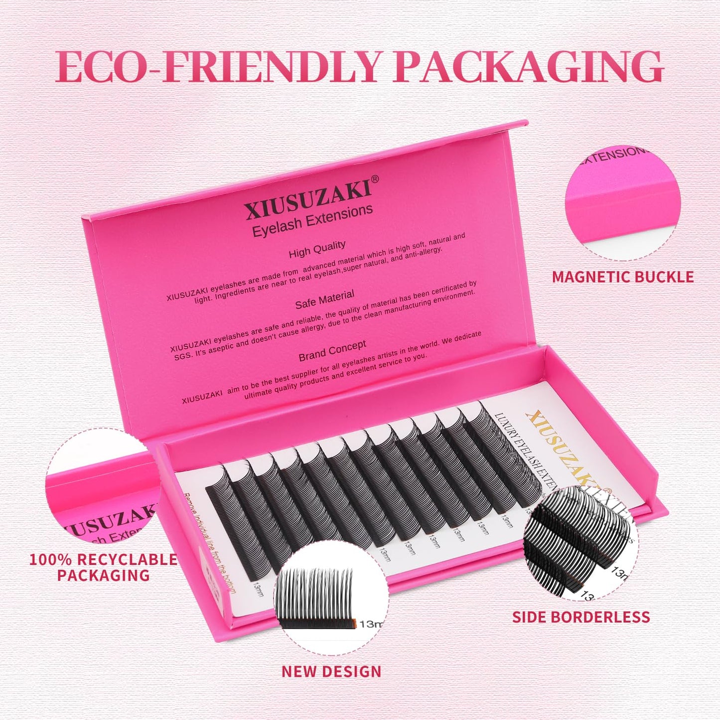 5D Flower Lash Extensions Spikes Lashes 0.07 Matte Black D Curl Lashes 12mm Volume Eyelash Extension Lash Trays Professional Use(5D Flower,0.07-D,12mm)