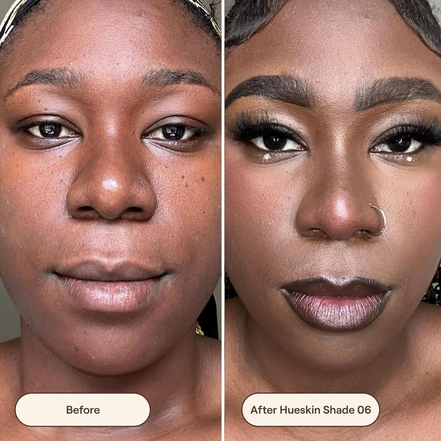 Live Tinted Hueskin Serum Concealer - Medium-to-Full Coverage Concealer with Niacinamide, & Hyaluronic Acid for Dark Circles, Fine Lines & Wrinkles, Buildable Long-Lasting Formula, 0.35 oz Shade 6