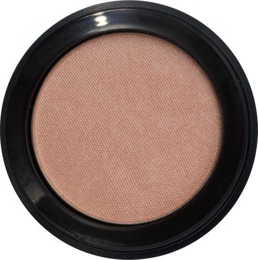 Apricot Peach Glaze Shimmering Bronze Warm Yellow Gold Pressed Powder Single Eyeshadow; Talc, Paraben & Cruelty Free