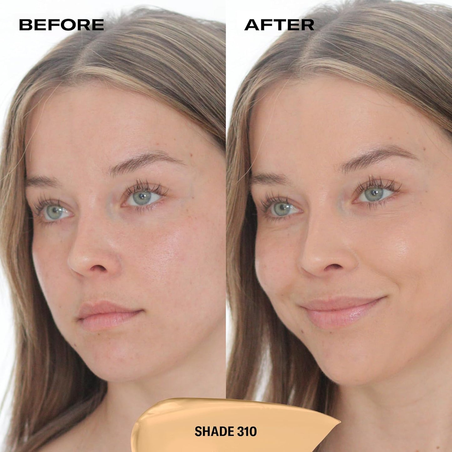 Youthforia Date Night Skin Tint Serum Foundation, Light-Medium Coverage, Hydrating Formula, Vegan & Cruelty-Free, 310 Light Medium - Neutral with Golden Undertones