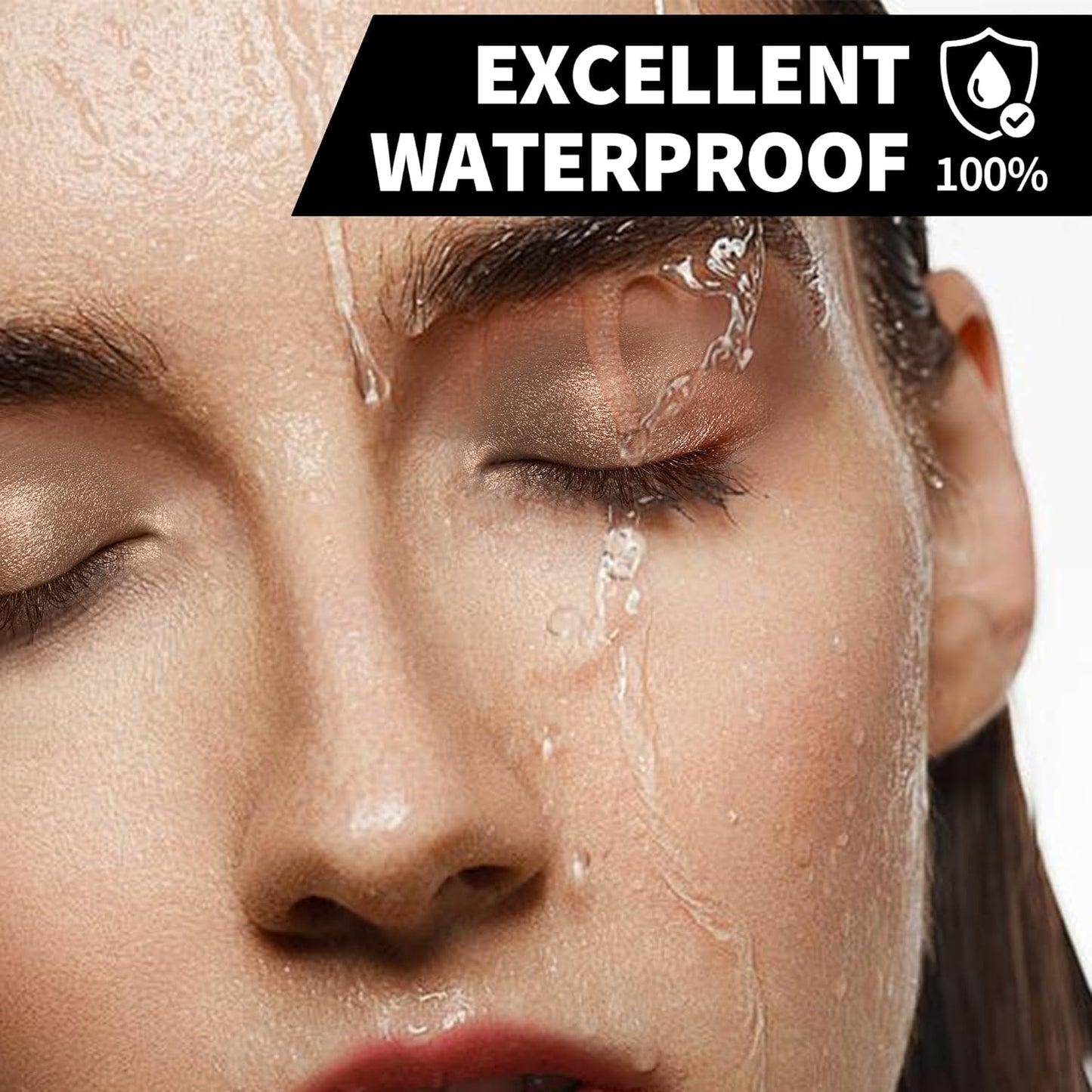 FV Waterproof Eyeshadow Stick Duo,Long-Lasting Cream Eye Shadow Makeup Sets, High Pigmented Eyeshadow Pencil with Matte & Shimmer Finish, Natural Look (Vanilla & Champagne)