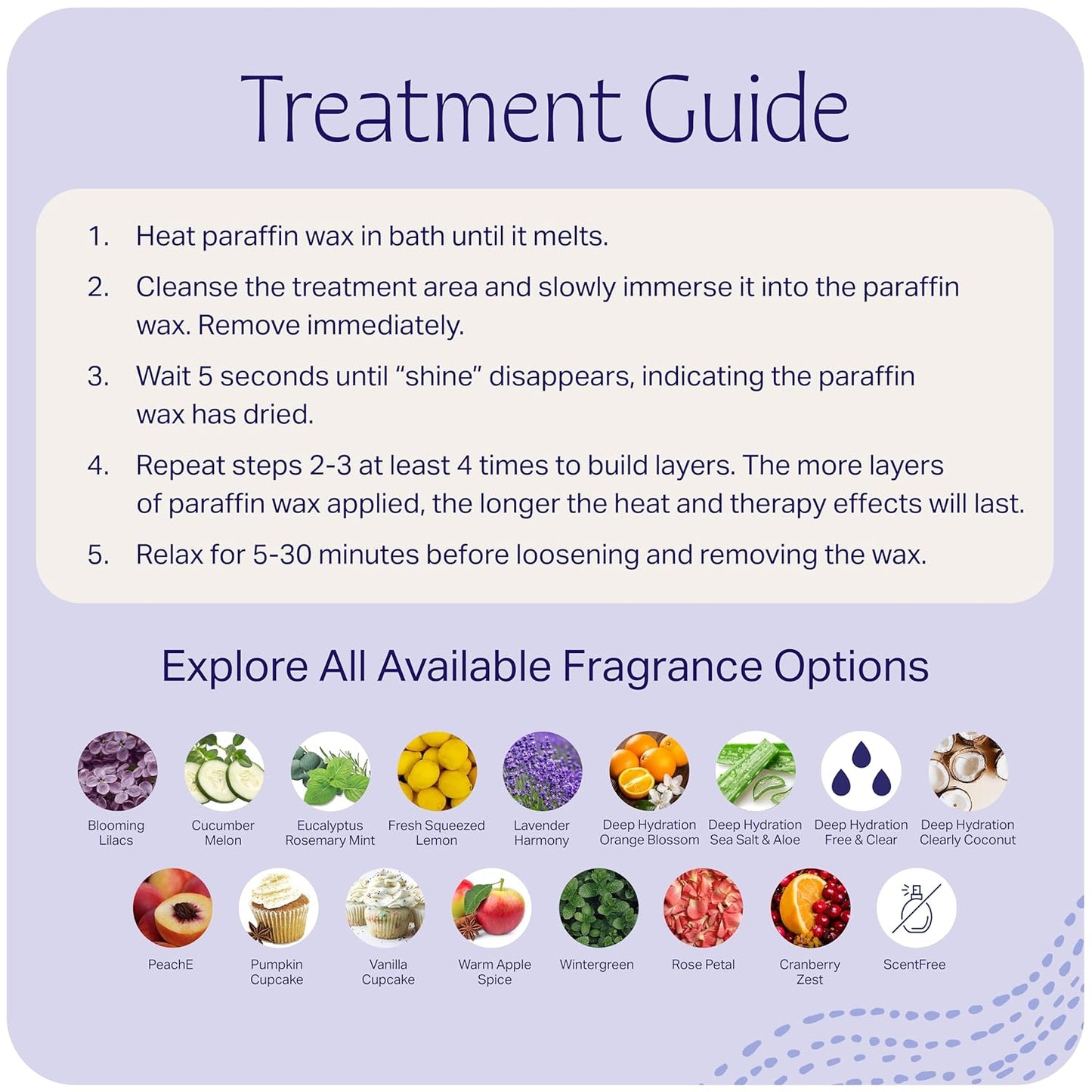 Therabath Paraffin Wax Refill - Thermotherapy - Use to Relieve Arthritis Discomfort, Stiff Muscles, & Dry Skin - For Hands, Feet, Body - Deeply Hydrates & Protects - Made in USA, 6 lb. PeachE