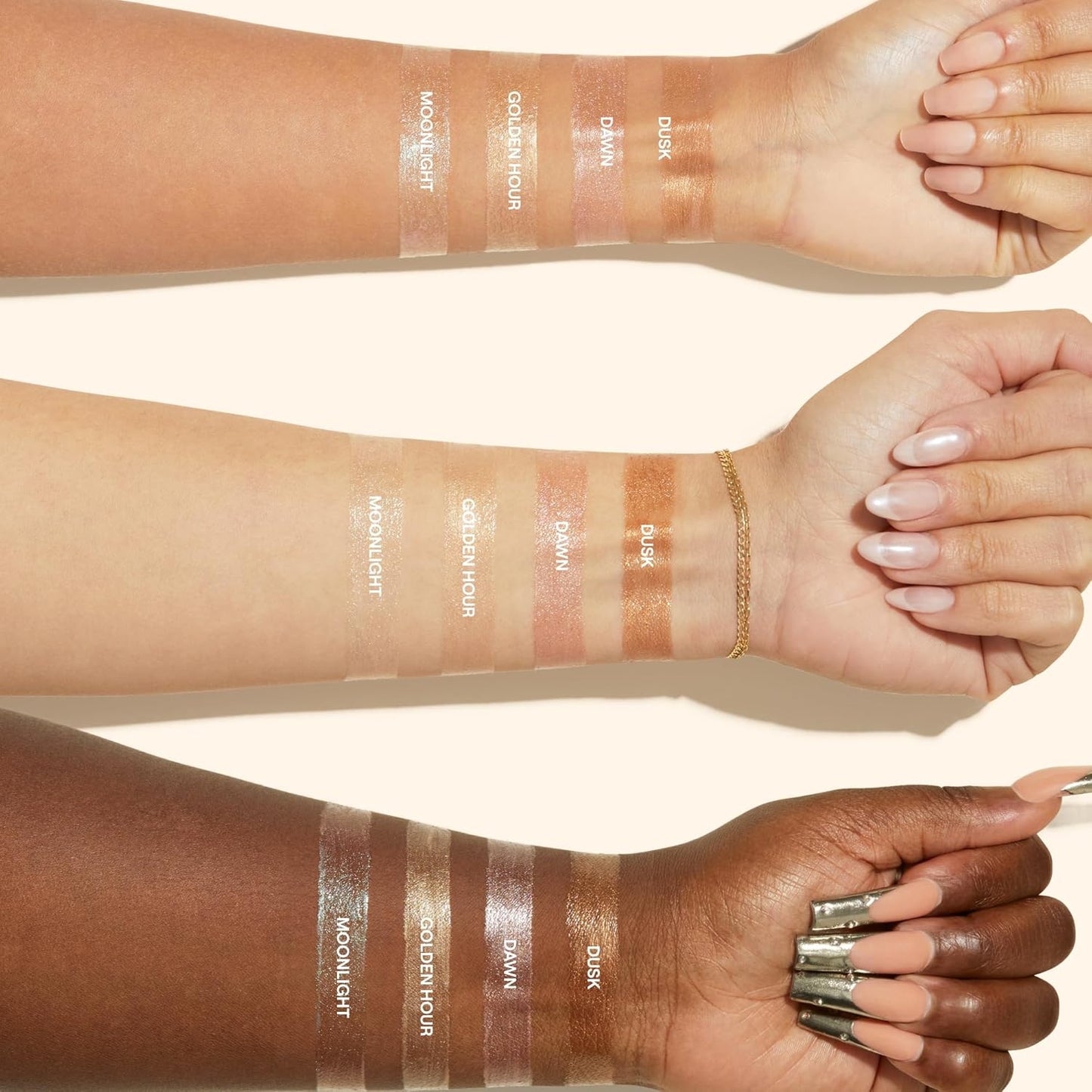 Live Tinted Hueglow Liquid Highlighter Drops - Lightweight Serum-Infused Highlighter, Non-Greasy Formula for Natural Radiance and Advanced Hydration Dusk, 0.46fl oz/ 13.5mL