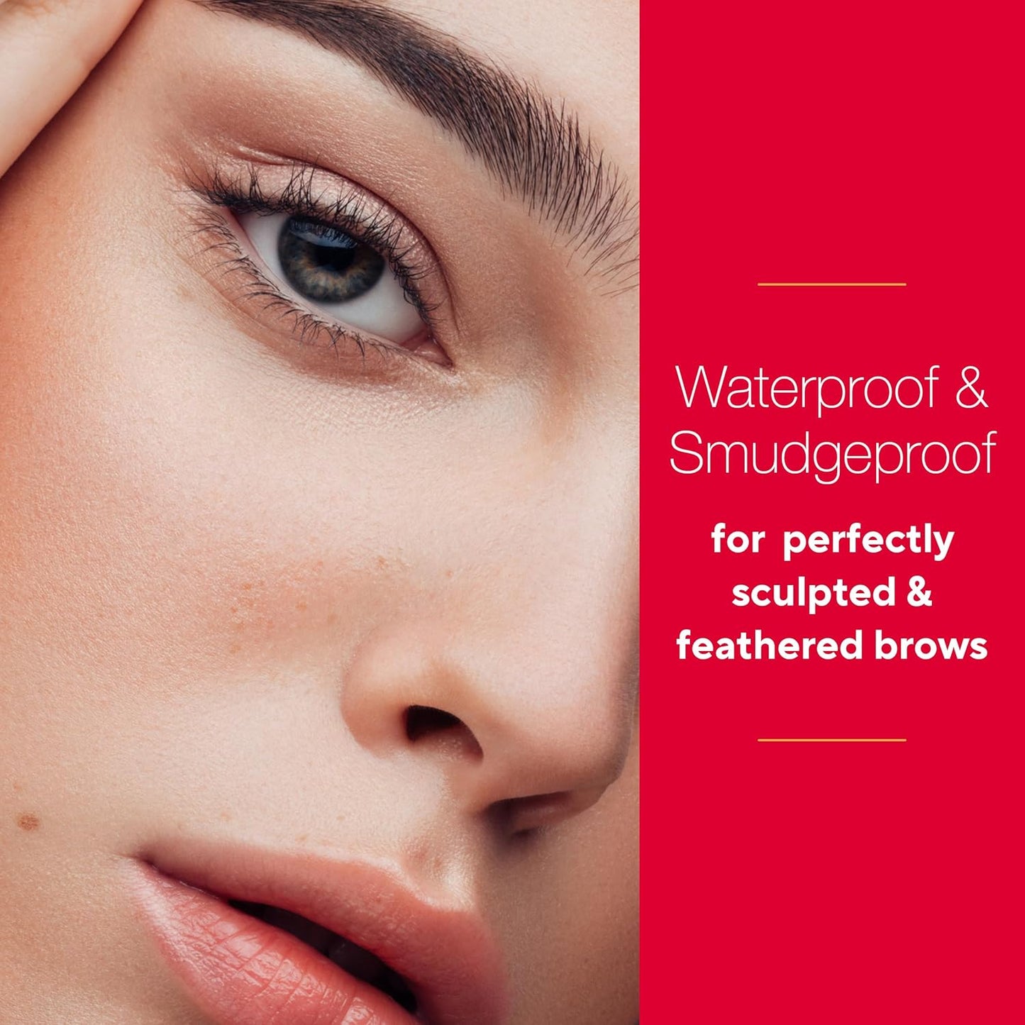 Mirabella Ultra Fine Brow Pencil, Anti-Chip Waterproof Eyebrow Pencil - Smudgeproof, Blendable & Retractable Eyebrow Pencil to Define and Fill In Brows Naturally - Light