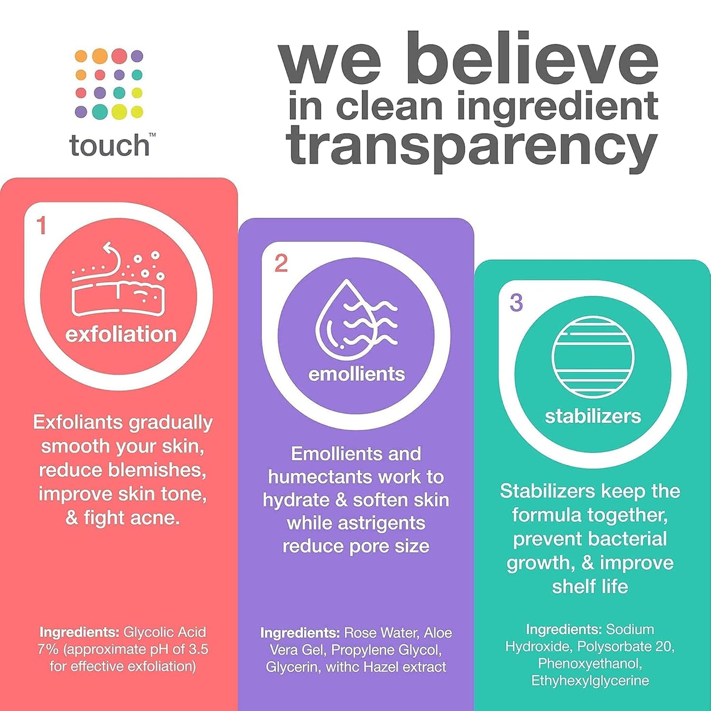 7% Glycolic Acid Toner with Rose Water, Witch Hazel, and Aloe Vera Gel – Alcohol & Oil Free Exfoliating AHA Face Toner – Improves Wrinkles, Dullness, Pores, Skin Tone & Texture, 6 oz.