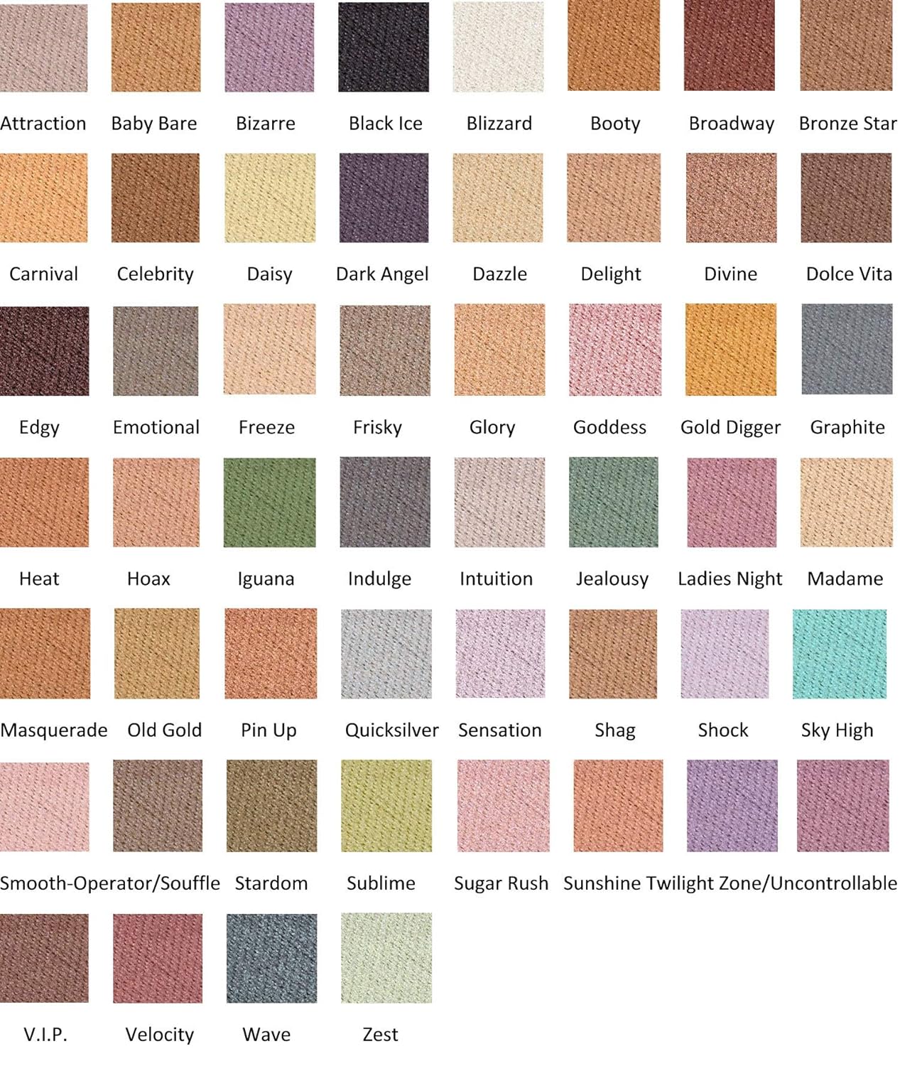 Jolie Frost Eye Shadow - Mid Size 3 g (Freeze)