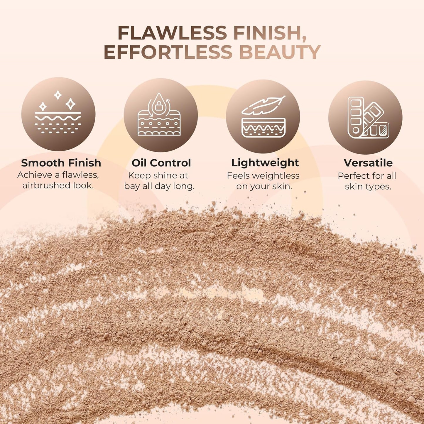 Foundation Powder Refill (Pink Bisque)(8 Ounce Bag) By Sweet Face Minerals, Lightweight Mineral Loose Makeup Powder with SPF 20, Full Coverage Flawless Finish, Talc-free, Cruelty-Free, Refill Pouch
