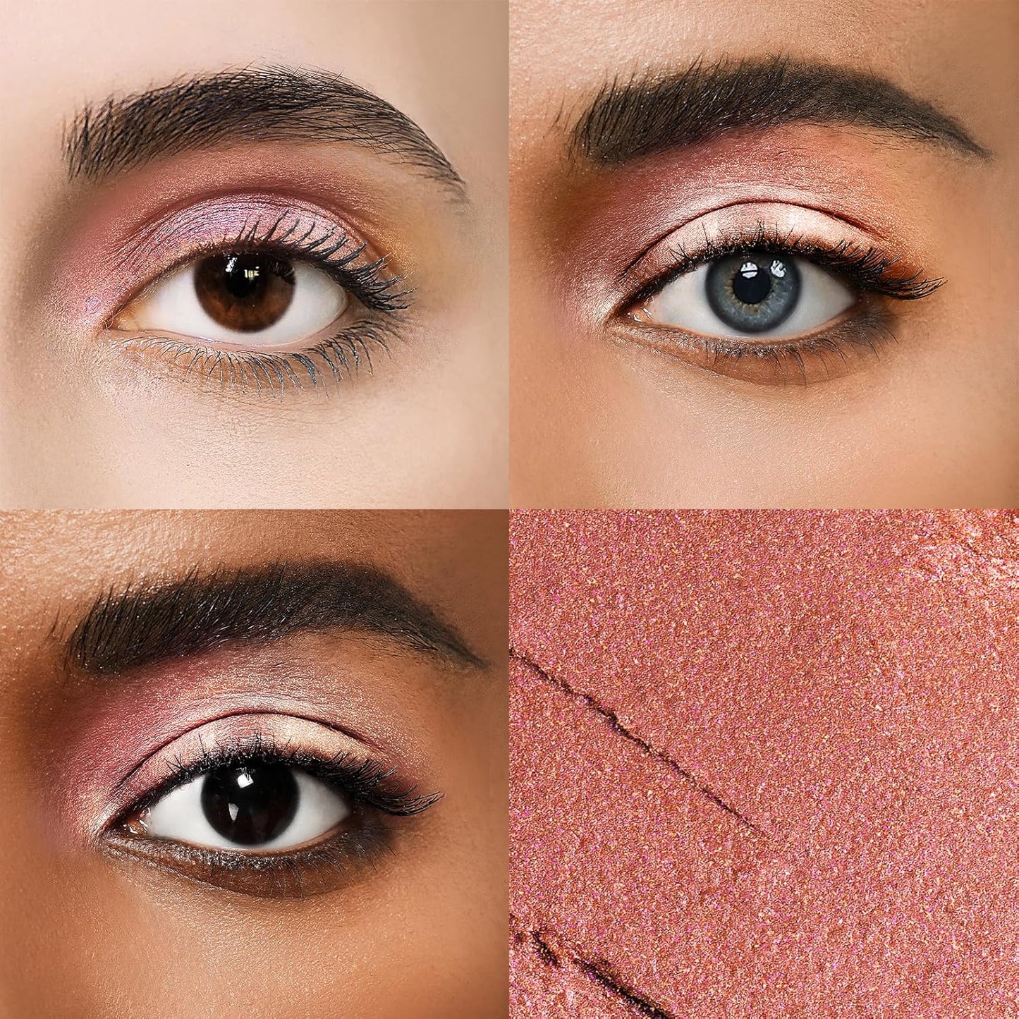 Longwear Cream Eye Shadow Sticks(46 Ruby Metallic), Smudge-Proof, Waterproof Eyeshadow,Silky Formula Glitter With Makeup Brush,Red Eyeshadow Stick