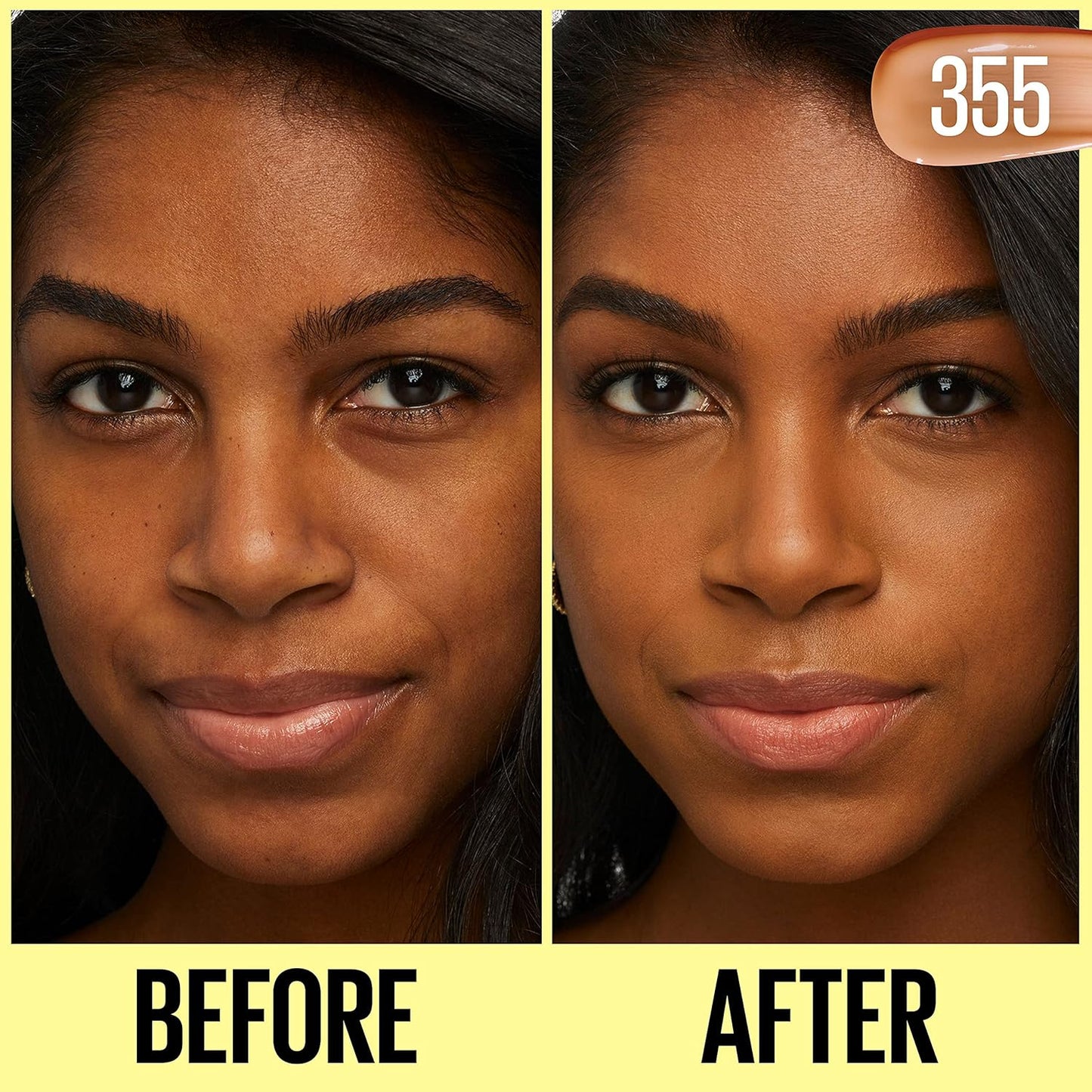 Maybelline Fit Me Tinted Moisturizer, Natural Coverage, Face Makeup, 355, 1 Count