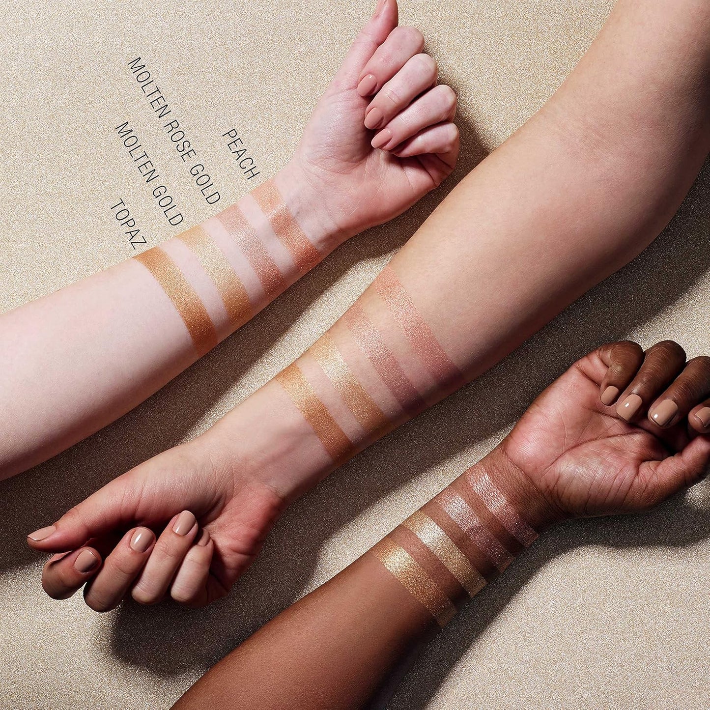 Maybelline New York Facestudio Master Chrome Metallic Highlighter Makeup, Molten Peach, 0.19 Ounce